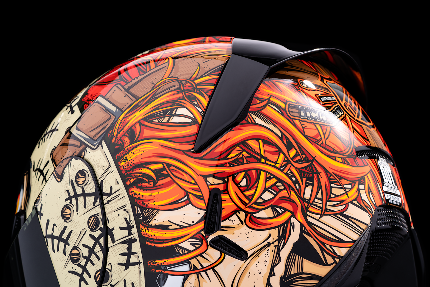 ICON Airframe Pro™ Helmet - Topshelf - Red - XL 0101-15075