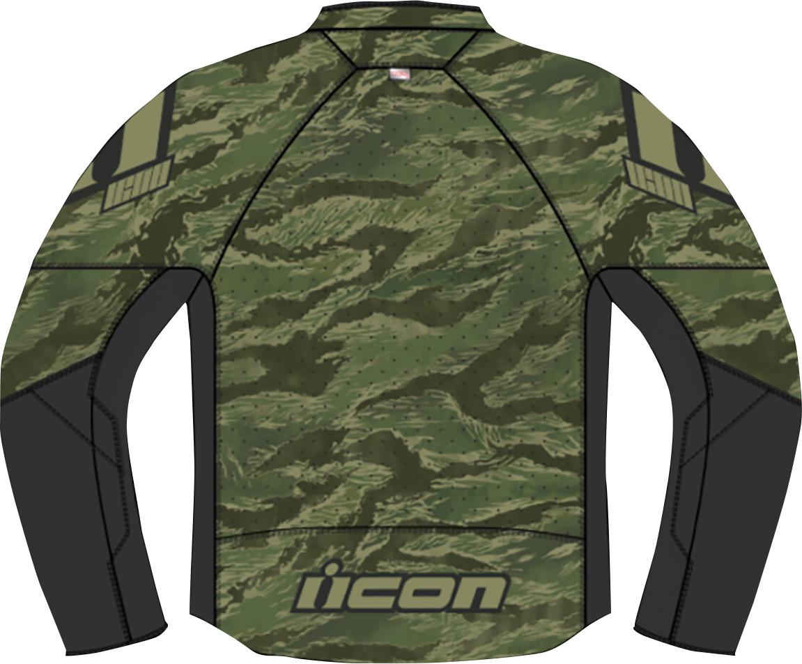 ICON Hooligan CE Tigersblood™ Jacket - Green - Small 2820-6152