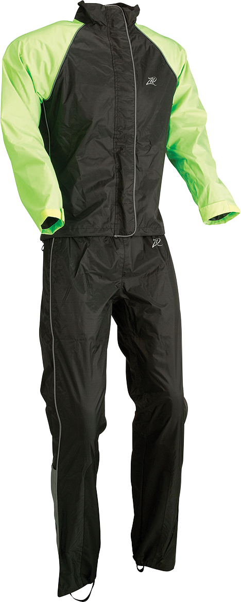 Z1R Women's Rain Jacket - Hi-Vis Yellow - 2XL 2854-0370