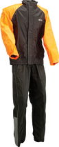 Z1R 2-Piece Rainsuit - Black/Orange - XL 2851-0532