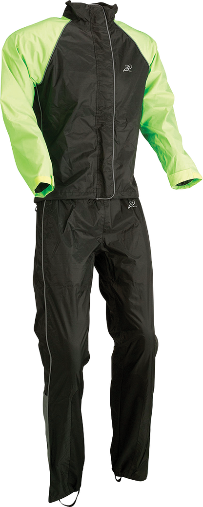 Z1R Women's Rain Jacket - Hi-Vis Yellow - Large 2854-0368