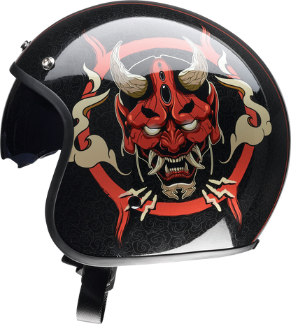 Z1R Saturn Helmet - Devilish - Gloss Black/Red - Small 0104-2877