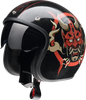 Z1R Saturn Helmet - Devilish - Gloss Black/Red - Medium 0104-2878