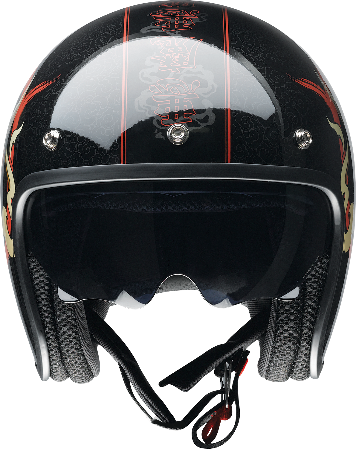 Z1R Saturn Helmet - Devilish - Gloss Black/Red - XL 0104-2880