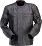 Z1R Widower Leather Jacket - Black - Medium 2810-3970