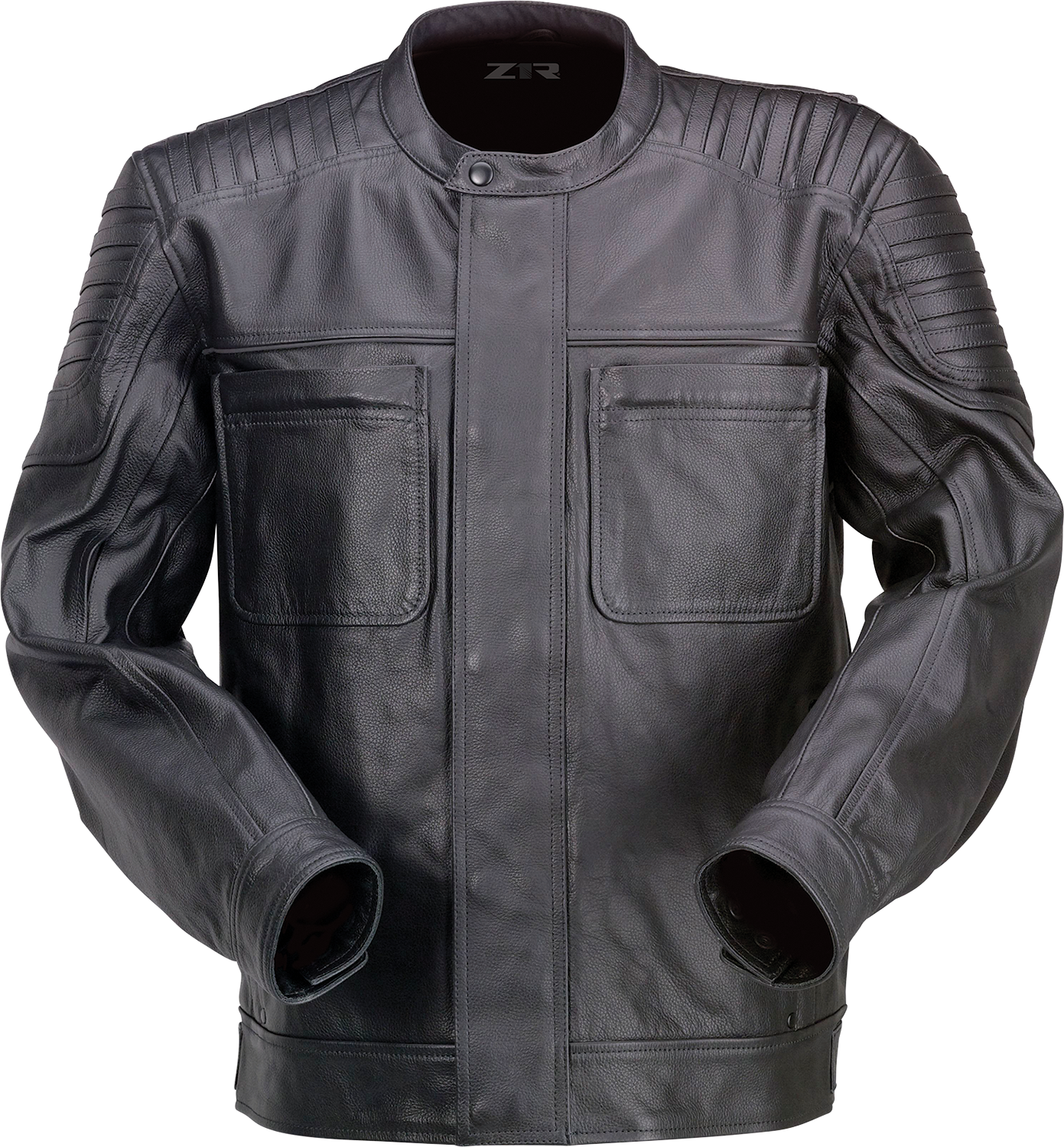Z1R Widower Leather Jacket - Black - Large 2810-3971