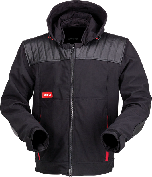 Z1R Armored Jacket - Black/Red - 5XL 2820-6216