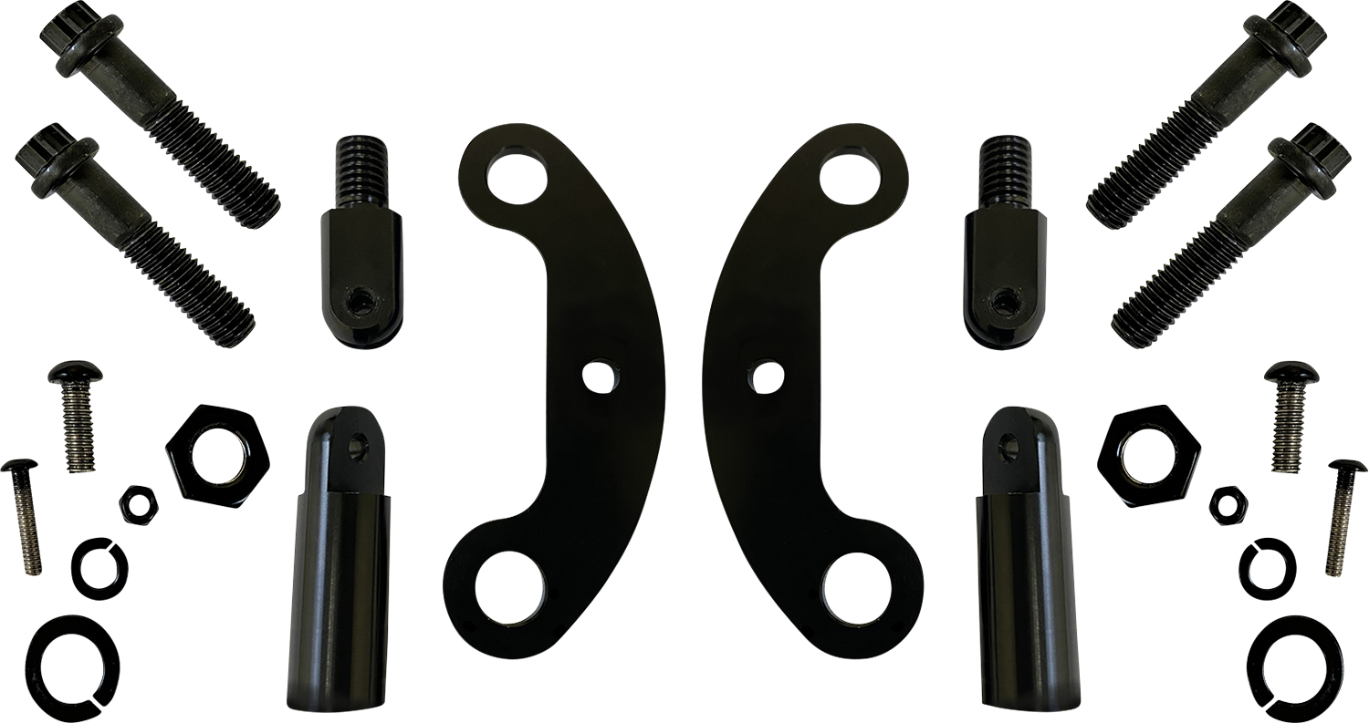 CUSTOM DYNAMICS Fog Light Mount - Black PB-FOG-MOUNT-B