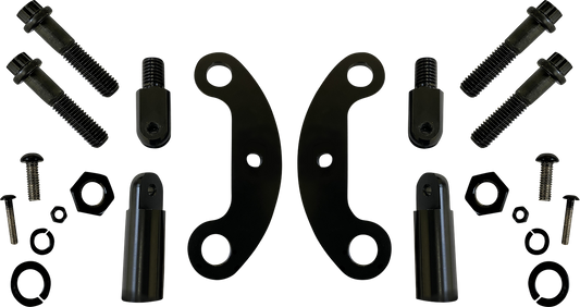 CUSTOM DYNAMICS Fog Light Mount - Black PB-FOG-MOUNT-B