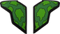 ICON Airflite™ Side Plates - GP23 - Green 0133-1417