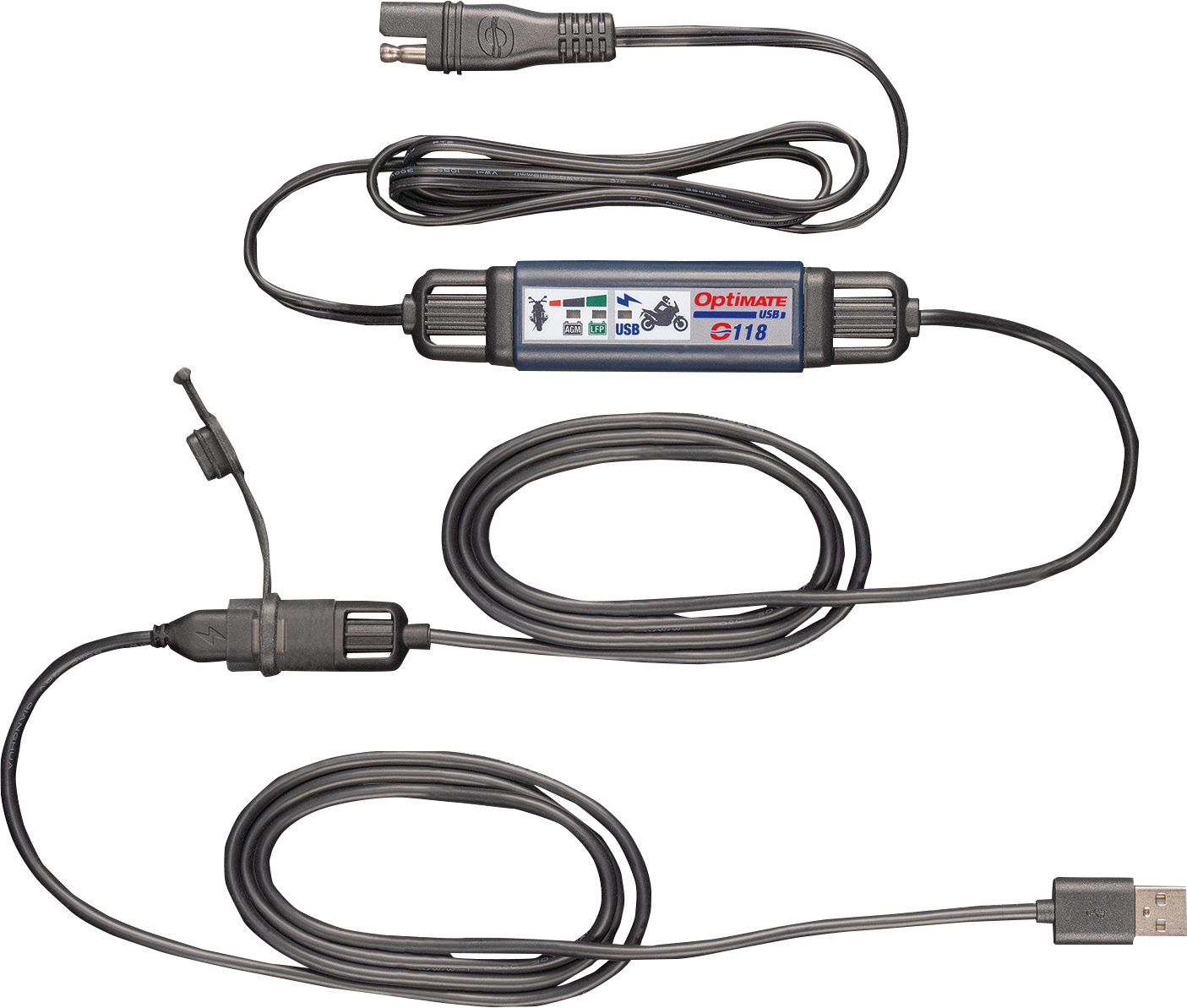 TECMATE Battery to USB-C Charger with SAE O-118