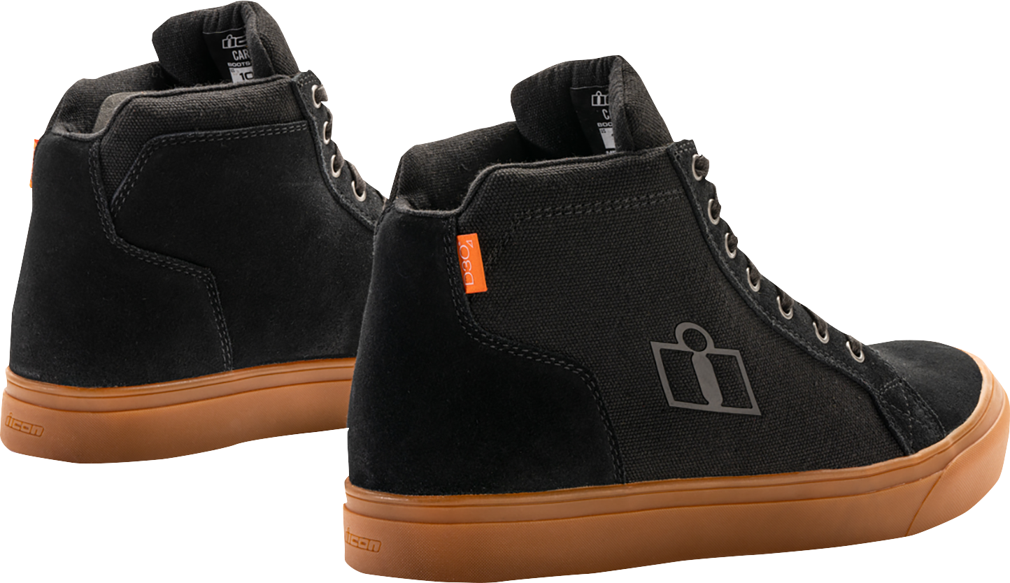ICON Carga Boots - Black - US 8.5 3401-0996