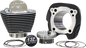 S&S CYCLE 132" Big Bore Cylinder Kit - Black Granite/Highlighted Fins - For 114"/117" Engine - M8 910-0847
