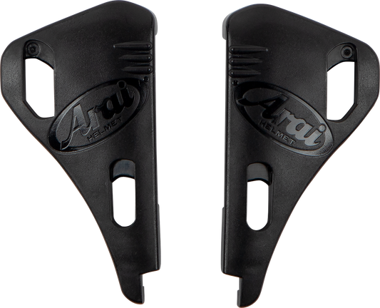ARAI HELMETS VAS-V Pivot Cover Plates - Pro Shade System - Black 11-1138