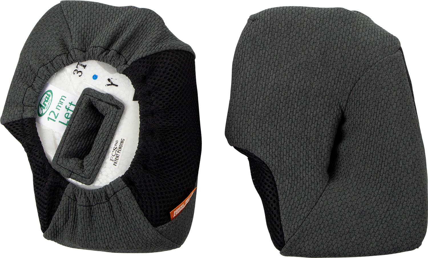 ARAI HELMETS XD-4 Cheek Pads - FCS® - 12 mm 05-4473