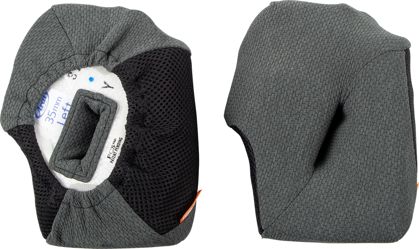 ARAI HELMETS XD-4 Cheek Pads - FCS® - 35 mm 05-4478