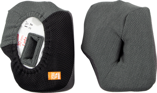 ARAI HELMETS VX-Pro4 Cheek Pads - Gray - 30 mm 05-5419