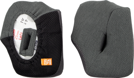 ARAI HELMETS VX-Pro4 Cheek Pads - Gray - 25 mm 05-5418