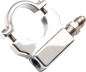 FEULING PARTS Oil Pressure Gauge Mount - 1.25" - Chrome 9056