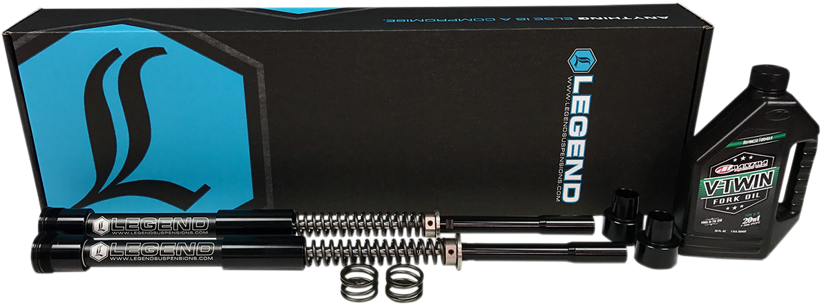 Legend Suspension AXEO23 Front End Suspension for 23-Inch Wheels on Harley FLH 2014-2016