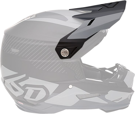 6D HELMETS ATR-2 Visor - Fusion - Black 72-6104