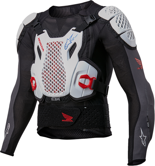 ALPINESTARS Honda Bionic Plus v2 Protection Jacket - Black/White/Blue/Bright Red - Small 6506023-1272-S