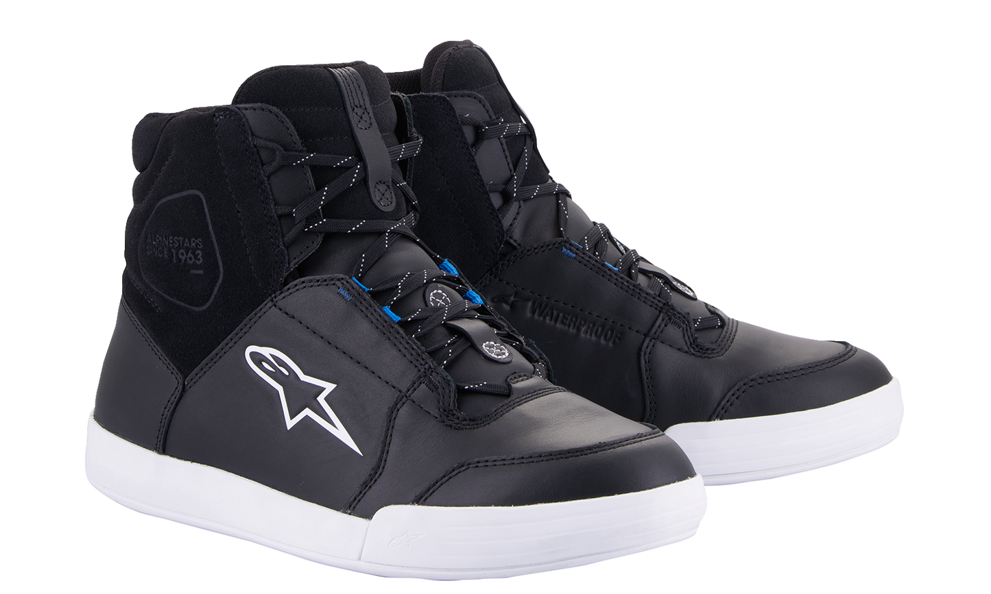ALPINESTARS Chrome Shoes - Waterproof - Black/White - US 13 / EU 47 2543123-157-13