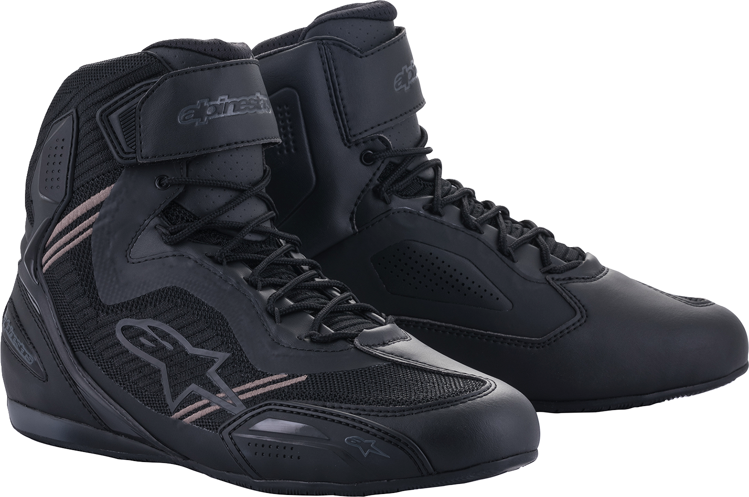 ALPINESTARS Faster-3 Rideknit® Shoes - Black/Gray - US 14 / EU 48 2510319-111-14