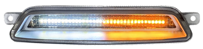 CUSTOM DYNAMICS Fairing Vent Light - LED - Chrome CD-IND-V-C