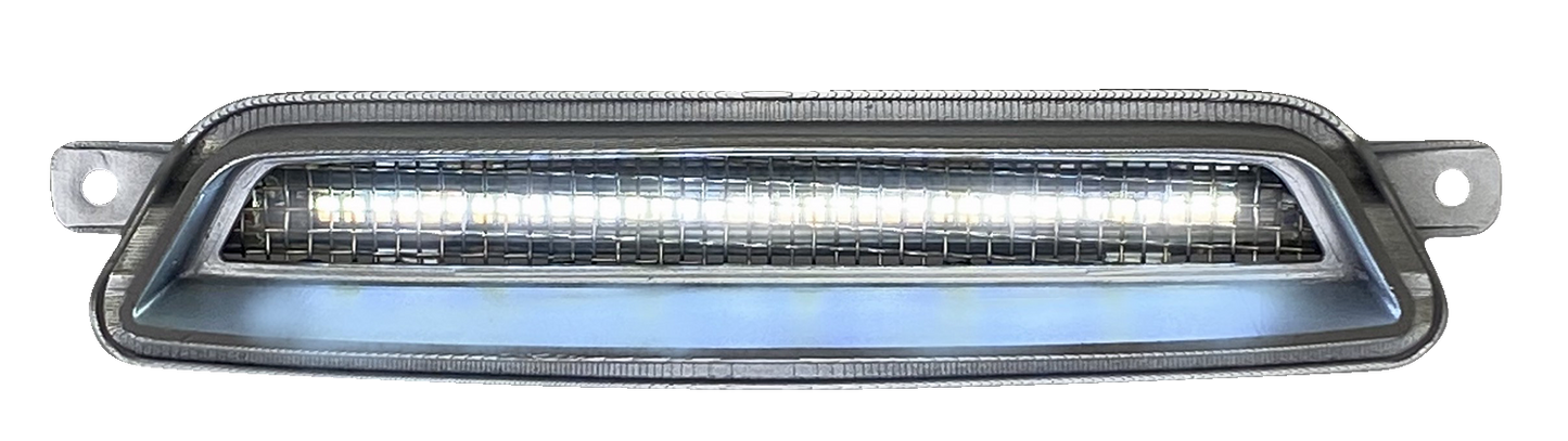 CUSTOM DYNAMICS Fairing Vent Light - LED - Chrome CD-IND-V-C