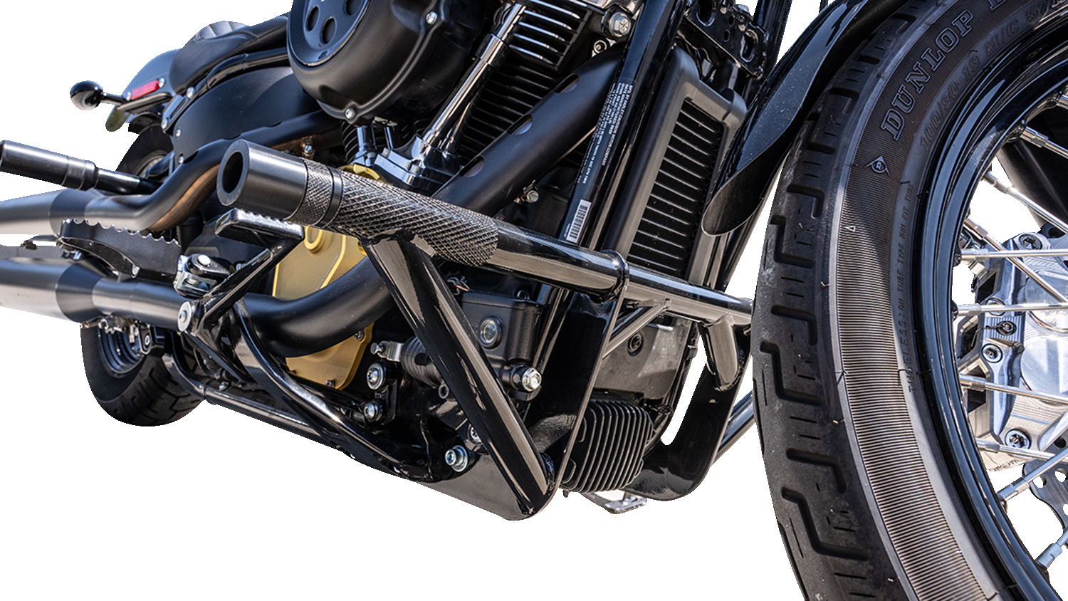 BURLY BRAND Brawler Kit - Black - HD Softail B10-3012B