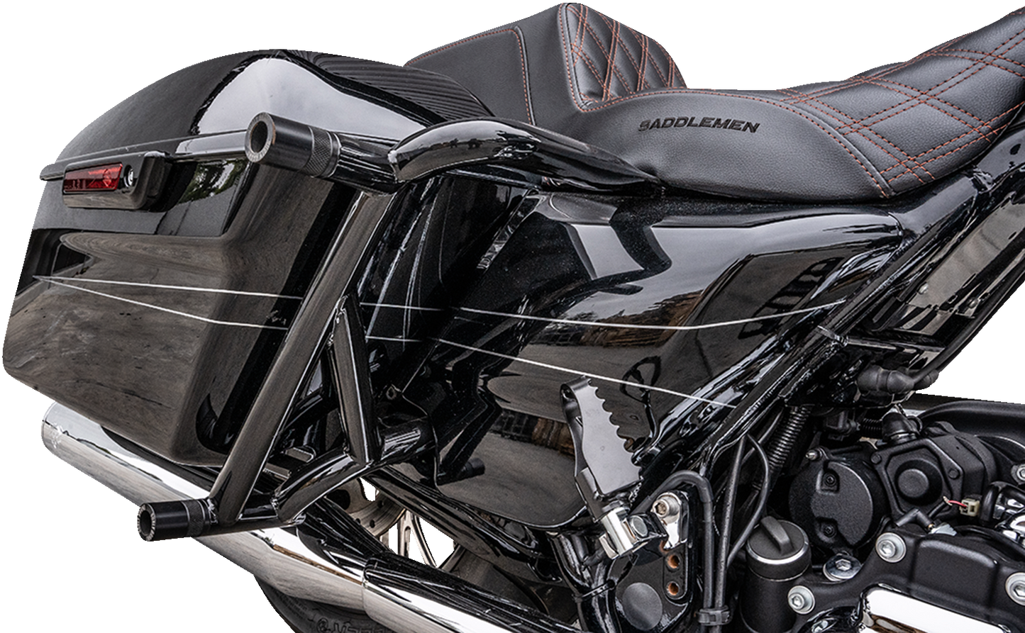 BURLY BRAND Brawler Kit - Black - HD Touring B10-3013B