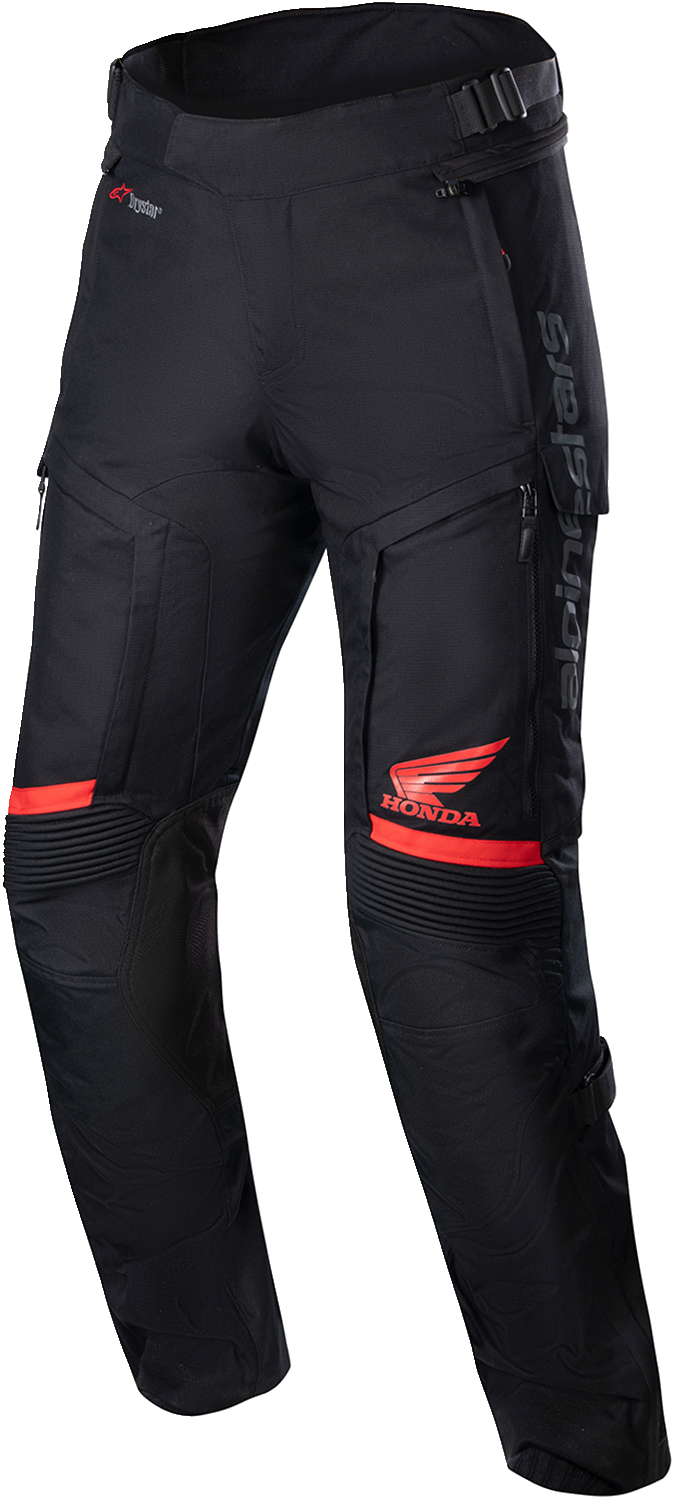 ALPINESTARS Honda Bogotà Pro Drystar® Pants - Black/Red - Large 3226723-13-L