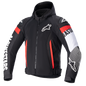 ALPINESTARS Zaca Air Jacket - Black/White/Red Fluo - 3XL 3306423-1231-3X