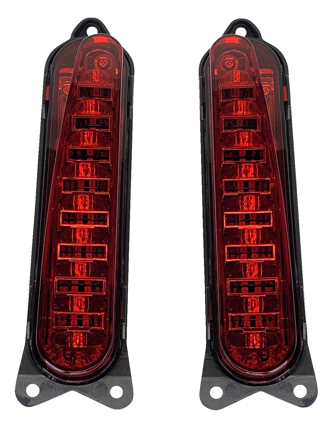 CUSTOM DYNAMICS LED Taillight - Run/Brake/Turn - Red PB-13-CVO-R