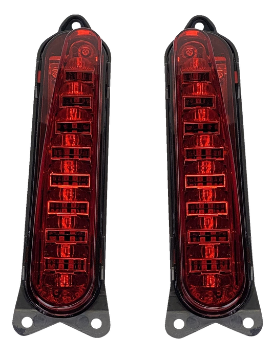CUSTOM DYNAMICS LED Taillight - Run/Brake/Turn - Red PB-13-CVO-R