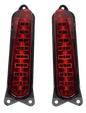 CUSTOM DYNAMICS LED Taillight - Run/Brake/Turn - Red PB-13-CVO-R