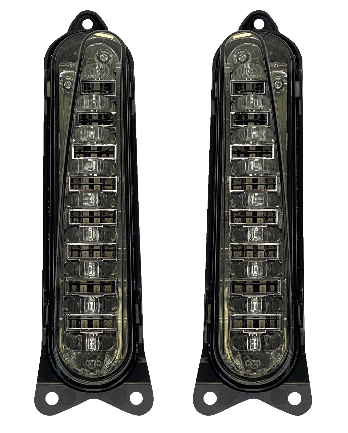 CUSTOM DYNAMICS LED Taillight - Run/Brake/Turn - Smoke PB-13-CVO-S