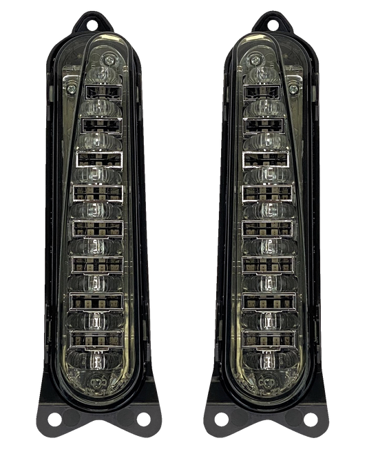 CUSTOM DYNAMICS LED Taillight - Run/Brake/Turn - Smoke PB-13-CVO-S