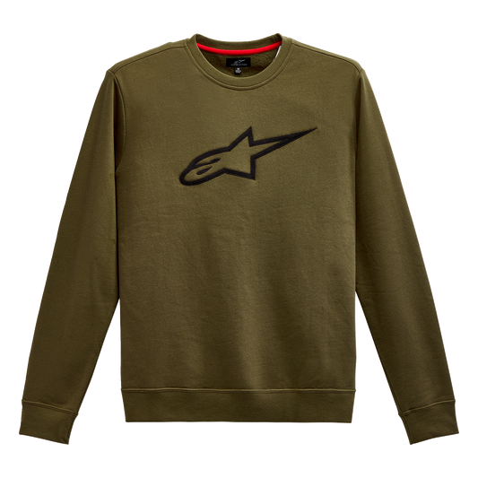 ALPINESTARS Ageless Crew Fleece - Military/Black - 2XL 12125132269102X