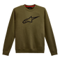 ALPINESTARS Ageless Crew Fleece - Military/Black - 2XL 12125132269102X