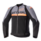 ALPINESTARS SMX Air Jacket - Dark Gray/Black/Orange Fluo - 2XL 3306523-914-2XL
