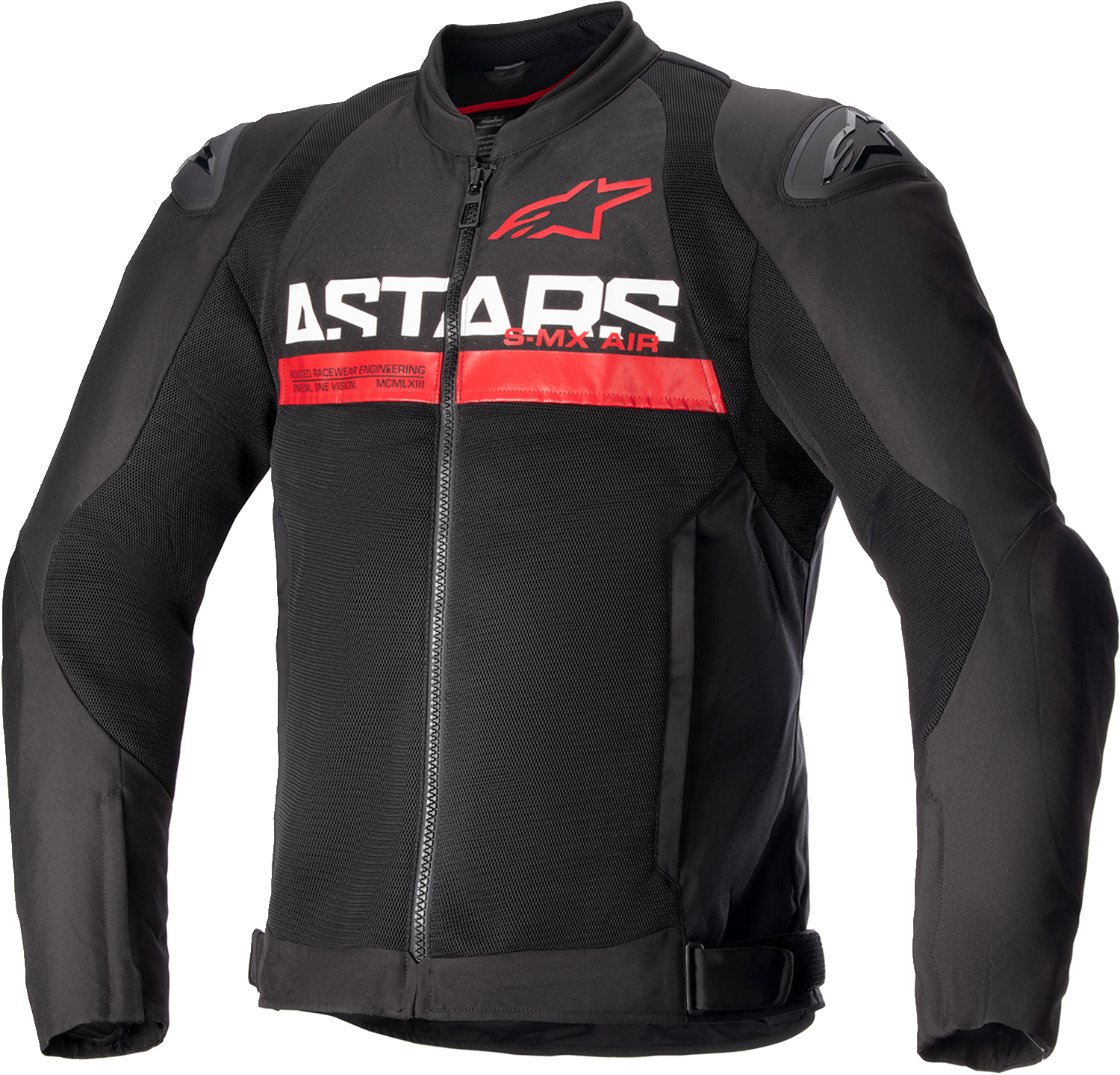 ALPINESTARS SMX Air Jacket - Black/Bright Red - Medium 3306523-1303-M