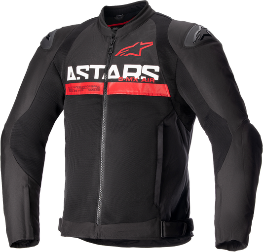 ALPINESTARS SMX Air Jacket - Black/Bright Red - XL 3306523-1303-XL