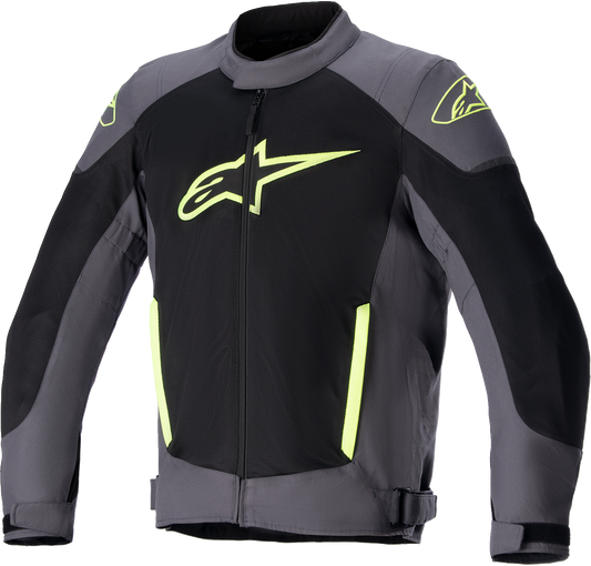 ALPINESTARS T SP X Superair Jacket - Tar Gray/Black/Yellow Fluo - Small 3302022-9151-S