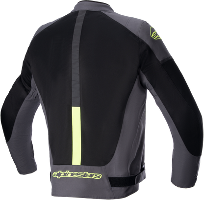 ALPINESTARS T SP X Superair Jacket - Tar Gray/Black/Yellow Fluo - Small 3302022-9151-S