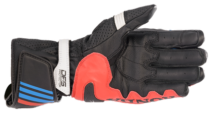 ALPINESTARS Honda GP Plus R v2 Gloves - Black/Bright Red/Blue - XL 3556321-1317-XL