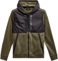 ALPINESTARS Aligned Zip Hoodie - Military/Black - Medium 1213510006910M