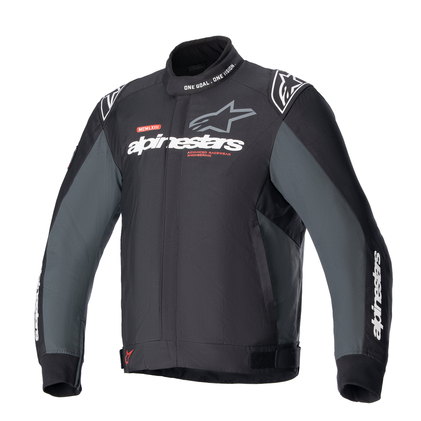 ALPINESTARS Monza Sport Jacket - Black/Tar Gray - 4XL 3306723-1169-4X