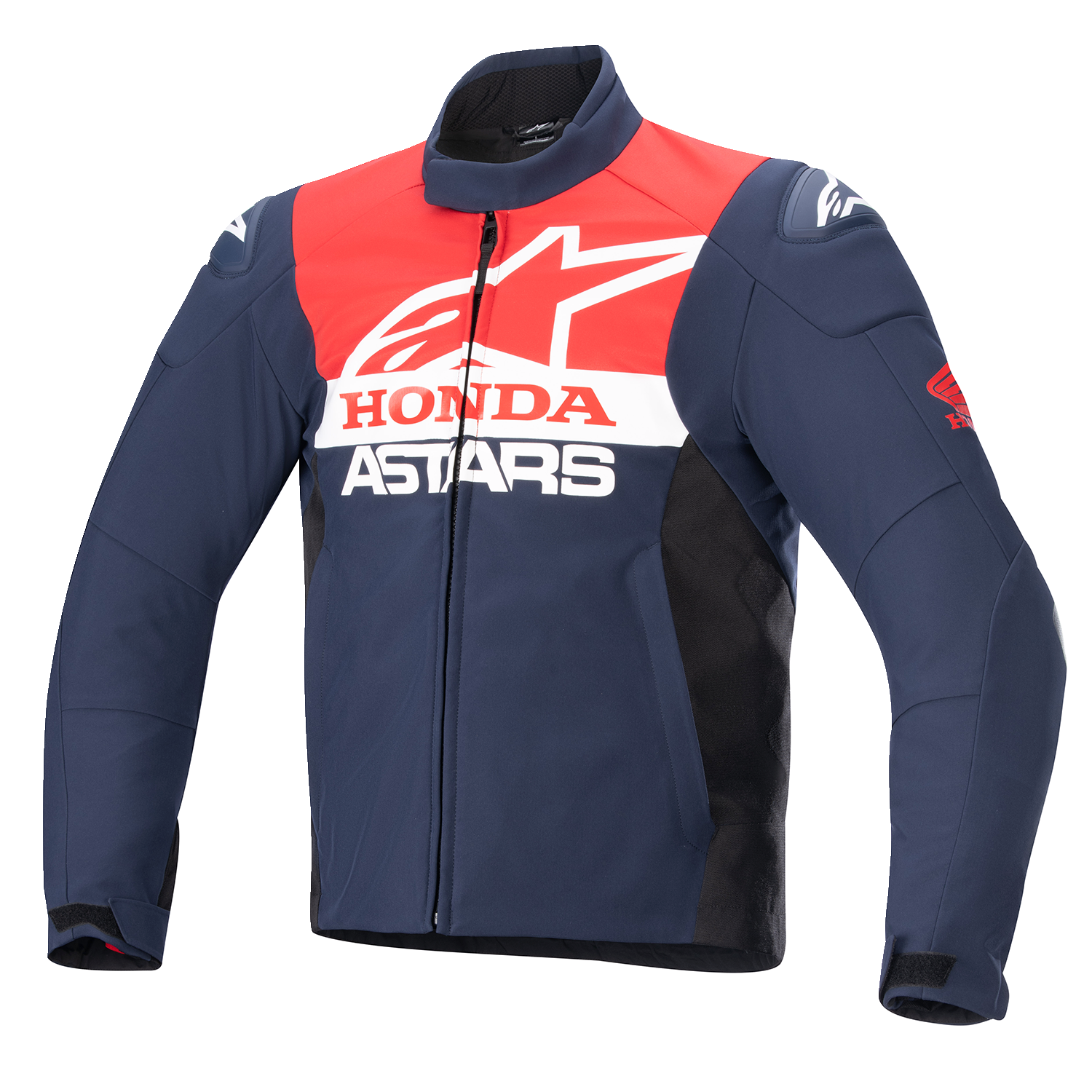 ALPINESTARS Honda SMX Waterproof Jacket - Blue/Black/Red - 2XL 3206223-7163-2X